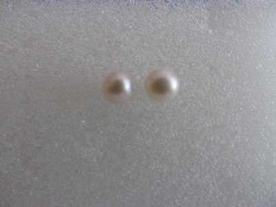 S990纯银系列时尚珍珠耳钉